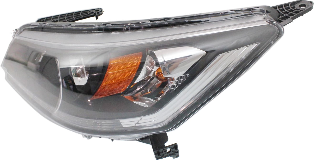 Right Passenger Side Headlight Assembly For 2013-2015 Honda Accord Sedan - Halogen, DOT/SAE