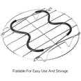 thumbnail image 7 of LHX Steamer Rack Trivet,with Heat Resistant Silicone Handles,Compatible with 6 Qt 8 Quart, Stainless Steam Rack Pressure Cooker Trivet, for Easy Chicken & Pot Removal,2 stylesB, 7 of 7