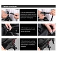 thumbnail image 2 of Rhinowalk Motorcycle Rearseat Bag,Rear Tools Side Universal Rear Tools Rearseat Universal Rear Qisuo Qahm Buzhi Papapi, 2 of 7