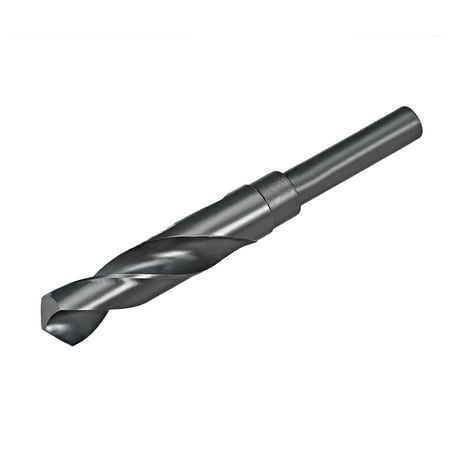 

Reduced Shank Drill Bits 27mm High Speed Steel HSS 6542 Black Oxide with 1/2 Inch Straight Shank