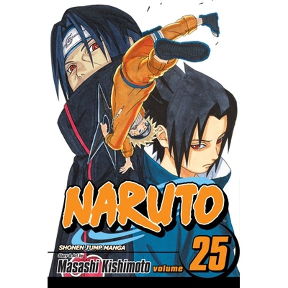Pre-Owned Naruto, Vol. 25: Brothers (Paperback) by Masashi Kishimoto