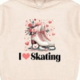thumbnail image 3 of Inktastic I Love Skating Ice Skates Toddler Hoodie, 3 of 4