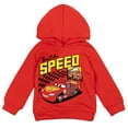 thumbnail image 4 of Disney Pixar Cars Lightning McQueen Tow Mater Little Boys Fleece Hoodie and Pants Outfit Set Toddler to Big Kid, 4 of 5
