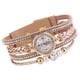 thumbnail image 2 of Relojes de pulsera de cuarzo con envoltura de tejido Vintage a la moda para mujer Wmkox8yi  sjalhkljlk1415, 2 of 6