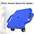 thumbnail image 3 of serony Manual Scooter Board with Handles Plastic Lightweight Training Equipment Indoor Compact Balance Boards Teenagers Type1, 3 of 6