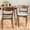 Mint, variant on Smilegend Mid-Century Modern Dining Chairs (Set of 2) - Upholstered Dining Room Chairs with Comfortable Cushioned Seat and Rubberwood Legs, Mint