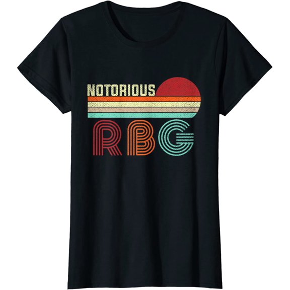 Vintage Notorious RBG Shirt for Women Ruth Bader Ginsburg T-Shirt