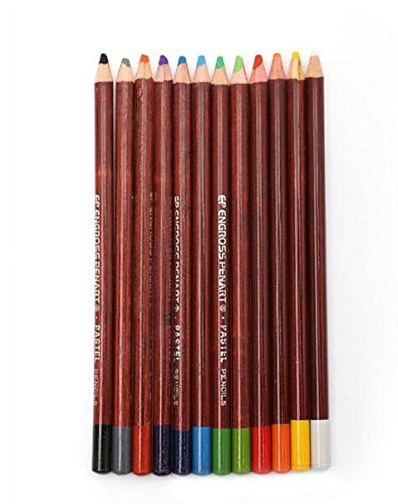 12 Non-toxic Professional Soft Pastel Pencils Drawing Sketches Colored  Pencils For Drawing School Lapices De Colores Stationery 