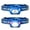 Blue, variant on Lepro 2-Pack Battery-Powered Head lamp, 1300 Lux Super Bright with Adjustable Headband, 6 Modes including Red Light, IPX4 Waterproof Suitable for Camping and Outdoor Activities .Red