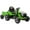 Vert, variant on Qaba Kids Ride On Tractor with Trailor, 12V Kids Ride on Car, Blue