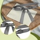 thumbnail image 5 of Cinturón de abrigo para mujer, cinturón Obi suave para abrigo de plumas, chaqueta de cuero, gabardina. Gris, 5 of 8