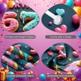 thumbnail image 3 of Sweet  67 Day of School Banner Colorful Sprinkles School Milestone Display Donut Number Design Glaze Drip  Classroom Celebration Backdrop for Elementary School Classroom Celebration Student Milestone, 3 of 8