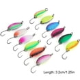 thumbnail image 3 of Juego 12 Piezas Lentejuelas Con Forma Boca Caballo Luya Lentejuelas Tipo Cuchara Metal Lentejuelas Con Un Gancho (12 Piezas Tipo B), 3 of 9