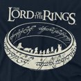 thumbnail image 2 of Lord of The Rings The Journey Women's T Shirt, Navy, Large, 2 of 6