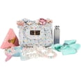 thumbnail image 5 of Little Girls Purse Flowers & Pearl Mini Cute Princess Handbag Shoulder Messenger Bag for Toys Gifts (Blue), 5 of 5