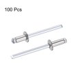 thumbnail image 4 of Unique Bargains Rivets Aveugles en Acier Inoxydable 304 Diamètre 4mm Longueur 8mm Lot de 100, 4 of 4