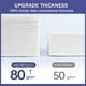 thumbnail image 5 of Toalla facial desechable, 100 unidades, ultra gruesa, 5 of 6