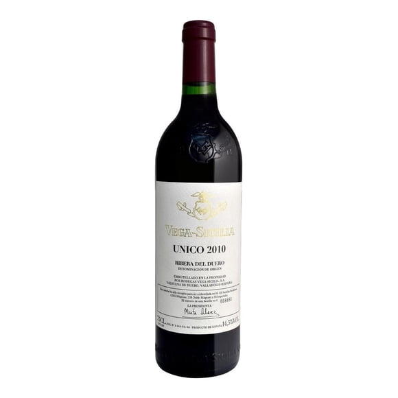 Vino Tinto Vega Sicilia UNICO 2010 750 ml