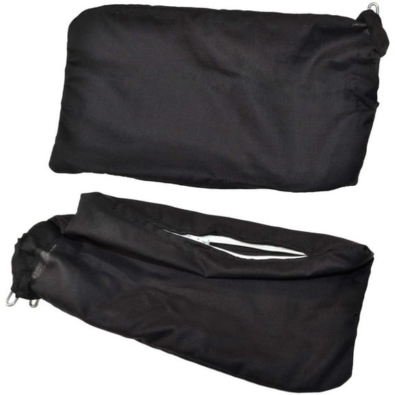 HQRP 2-Pack Dust Bag for Hitachi 322955 / 976478 / 998-845 Fits Hitachi 10" and 12" Compound Miter Saws