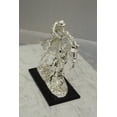 thumbnail image 5 of Nifao Jockey on Horse Silver Finished - Bronze Statue – Home Decor Sculpture, 13"L x 5"W x 12"H, 5 of 14