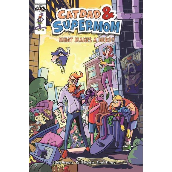 Catdad And Supermom: What Makes a Hero? #1 VF ; Scout Comic Book