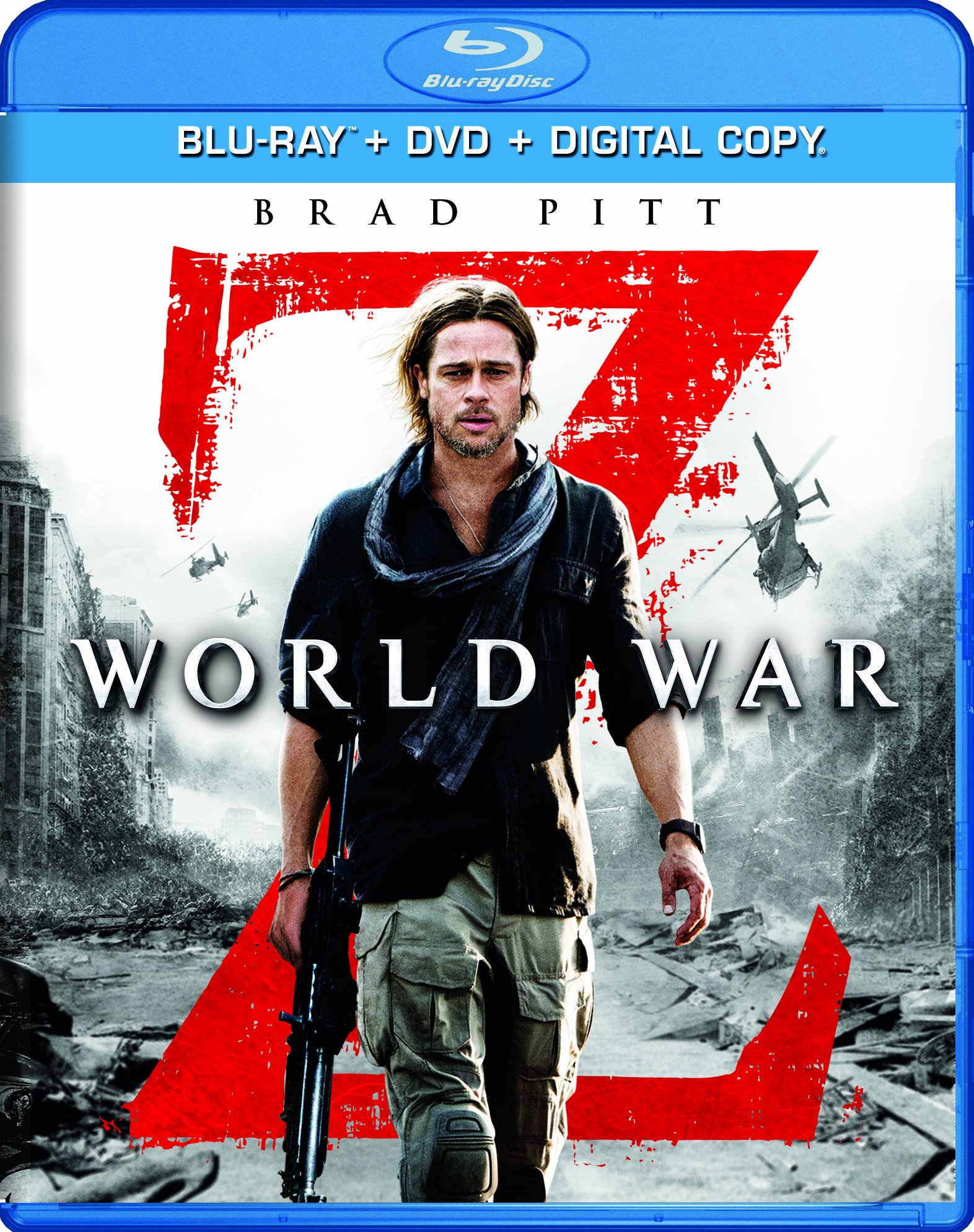 World War Z (Unrated) (Blu-ray + DVD + Digital Copy), Paramount, Horror - image 4 of 4