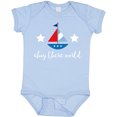 thumbnail image 3 of Inktastic Nautical Baby Boy Ahoy Sailboat Boys Baby Bodysuit, 3 of 5