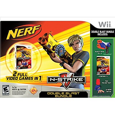 Nerf N Strike Double Blast Nintendo Wii 10 Walmart Com