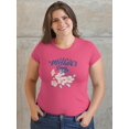 thumbnail image 2 of Mothers Day Apple Flowers Shaped T-Shirt Women -Image by Shutterstock, Female x-Large, 2 of 4