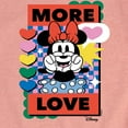 thumbnail image 3 of Disney - Minnie Mouse - More Love & Hearts - Toddler & Youth Girls Short Sleeve Graphic T-Shirt, 3 of 5