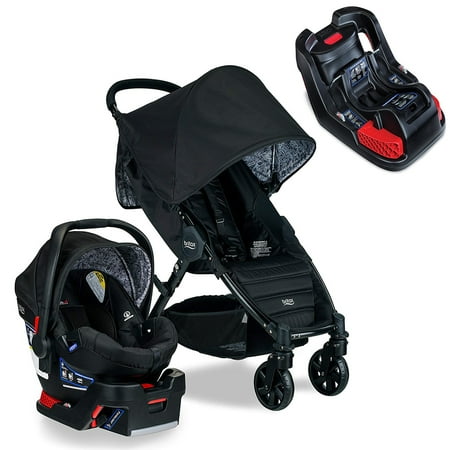 Britax Pathway & B-Safe 35 Travel System, Sketch with Extra Base