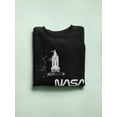 thumbnail image 3 of NASA Nasa Space Mirror Sweatshirt Men -NASA Designs, Male XX-Large, 3 of 4
