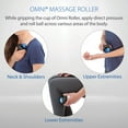 thumbnail image 3 of Core Products Omni Massage Roller Black Cap - Blue, 3 of 4
