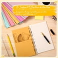 thumbnail image 4 of Cuaderno en espiral con 2 asignaturas a rayas universitarias, 100 hojas, 4 of 6