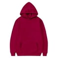 thumbnail image 3 of Kiijoy Toddler Girls Hoodie Cherry Bow Print Sports Casual Hooded Sweatshirt, Sizes 3-4, 3 of 4