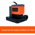 thumbnail image 2 of Black+Decker 350 GPH Submersible Pool Cover Pump, 2 of 5