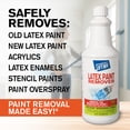 thumbnail image 4 of Lift Off 41303 Latex Paint Remover – Safely Removes Latex Paint, Acrylics & Enamels from Multiple Surfaces, Water-Based – 32 fl oz (Pack of 1), 4 of 5