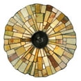 thumbnail image 5 of Meyda Tiffany - 121146 - Three Light Inverted Pendant - Delta - Mahogany Bronze, 5 of 7