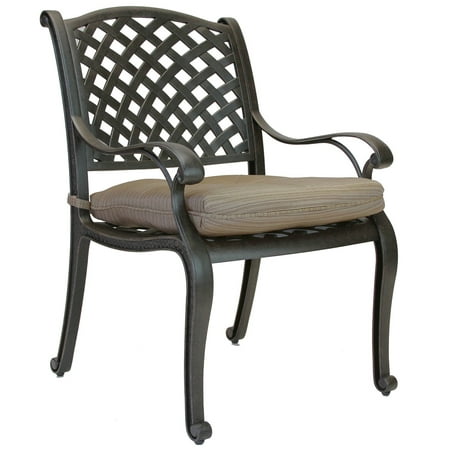 Nassau Patio - Nassau Cast Aluminum Outdoor Patio Dining Chair