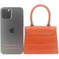 thumbnail image 2 of Nodeber Mini bolso cruzado para mujeres y niñas de cuero sintético con solapa, bolso de mano con asa superior, 2 of 5
