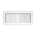 thumbnail image 2 of RV Designer H875 Metal Undampered Vent Register - 4" x 10", White, 2 of 3