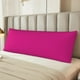 thumbnail image 2 of Balery Darkmagenta Funda Protectora para Almohada Corporal de Algodón Hipoalergénico con Cierre(55 x 21 pulgadas), Almohadas No Incluidas, 2 of 7