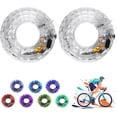 thumbnail image 1 of LED Cycling Wheel Hub Light for Night Riding, New Bike Wheel Lights Rechargeable, 7 Colors, 18 Model, Smart Sensor, Waterproof, 1 of 8