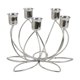 thumbnail image 5 of Candelabro de metal, candelabro, decoración del hogar, accesorios de fotografía, elegante soporte para velas, candelabro cónico para eventos en el Para 5 velas, 5 of 8