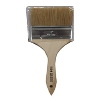 Linzer Brush Varnish & Chip Brush, White Bristle, 4"