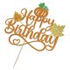 thumbnail image 3 of Cake Topper YQLXDHBD de Acción de Gracias y Cumpleaños con Brillo, 3 of 7