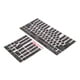 thumbnail image 2 of Pegatinas decorativas para teclado de ordenador de escritorio, pegatinas decorativas de PVC para teclado de 84 a 108 teclas, 2 uds., 2 of 8