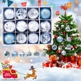thumbnail image 2 of De Bolas De Navidad Para El Árbol De Navidad Adornos De Navidad Decoración De Navidad Para La Noche De Navidad Y El Carnaval Yuarrent HA040079-02, 2 of 6