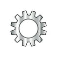 thumbnail image 1 of 7/16 Military External Tooth Lock Washer DFAR 410 Stainless Hardened and Passivate (Pack Qty 1,000) BC-MS35335-64, 1 of 1