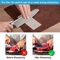 thumbnail image 4 of Uxcell 4pcs Sharpening Plate Set 400/600/1000/1200 Grit with a Non-Slip Base, 4 of 6